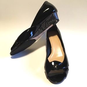 NIB Cole Haan Nike Air Darlene: Python/Bl. Patent